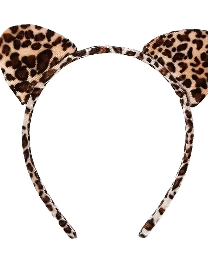 FELINA DIADEMA DE LEOPARDO  4