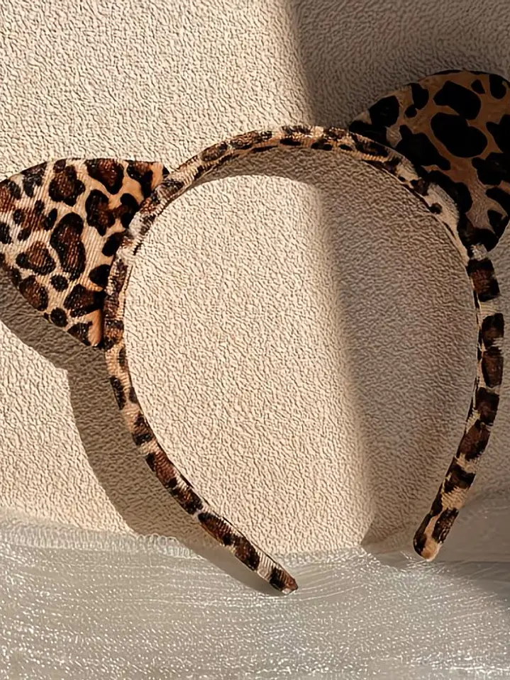 FELINA DIADEMA DE LEOPARDO  1