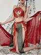 CONJUNTO VESTIDO CHINO HANFU TRANSPARENTE _ ASMARA FLEX  - Miniatura 2