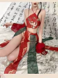 CONJUNTO VESTIDO CHINO HANFU TRANSPARENTE _ ASMARA FLEX  - Miniatura 3