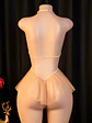 BODY LENTEJUELAS TRANSPARENTE DORADO CHAMPAN-SOFY  - Miniatura 2