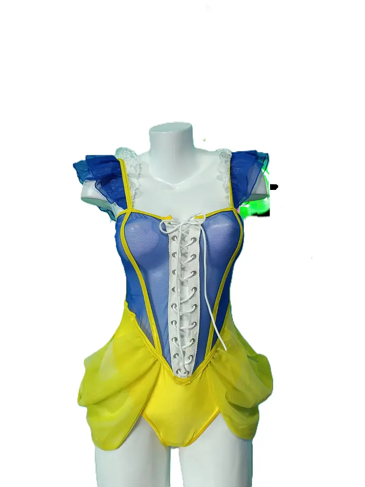 BLANCANIEVES BODY SEMITRANSPARENTE SEXY TULL 4