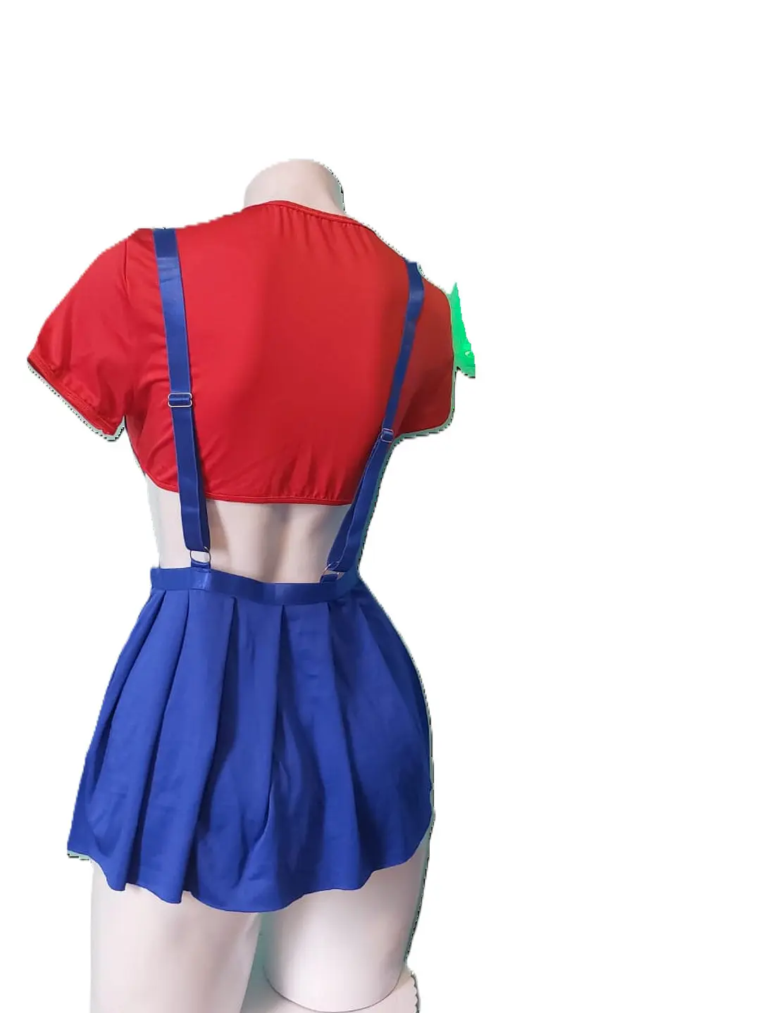 CONJUNTO CHICA GAMER SEXI COSPLAY JUGADORA BROS - DARIO  4