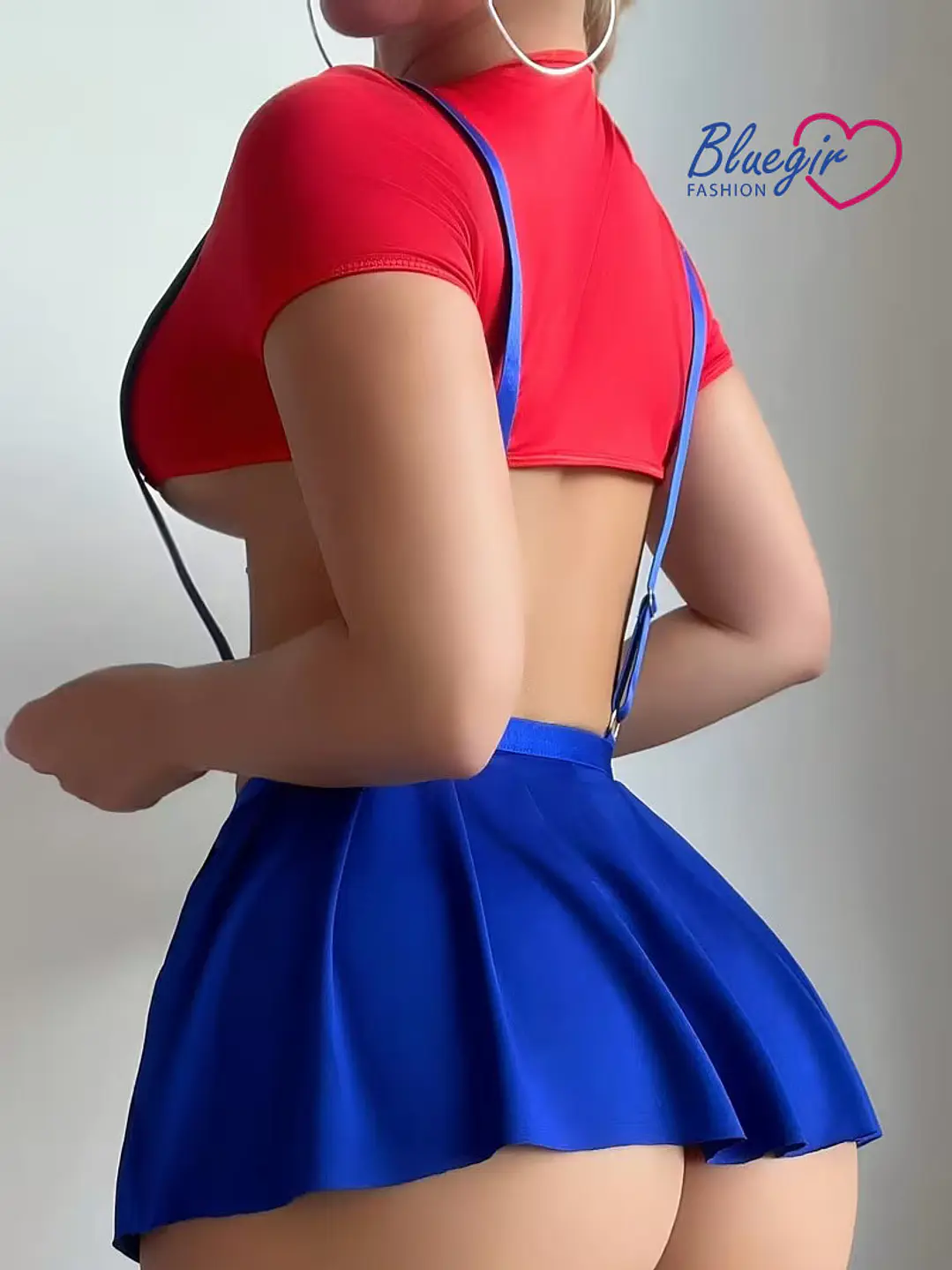 CONJUNTO CHICA GAMER SEXI COSPLAY JUGADORA BROS - DARIO  2