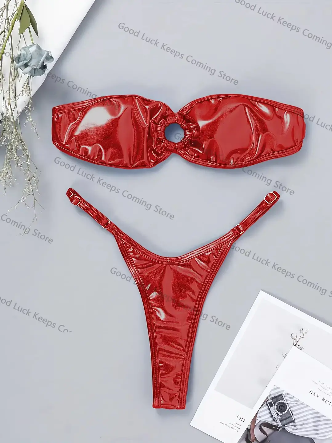  BIKINI BRILLOSO ROPA DE BAÑO-SOLEDAD FLEX 7
