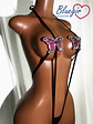 BODY DE TIRAS SEXY CON MARIPOSA LENTEJUELAS EN PECHO YARELI - Miniatura 5