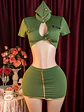  UNIFORME MILITAR SEDUCTORA JUEGO DE ROLES MILENA FLEX - Miniatura 4
