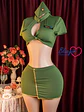  UNIFORME MILITAR SEDUCTORA JUEGO DE ROLES MILENA FLEX - Miniatura 5