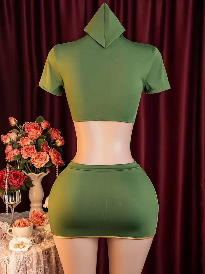  UNIFORME MILITAR SEDUCTORA JUEGO DE ROLES MILENA FLEX 6