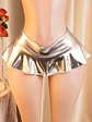 MINIFALDA DE LATEX BRILLOSO SEDUCTORA EROTICA DANI  - Miniatura 5