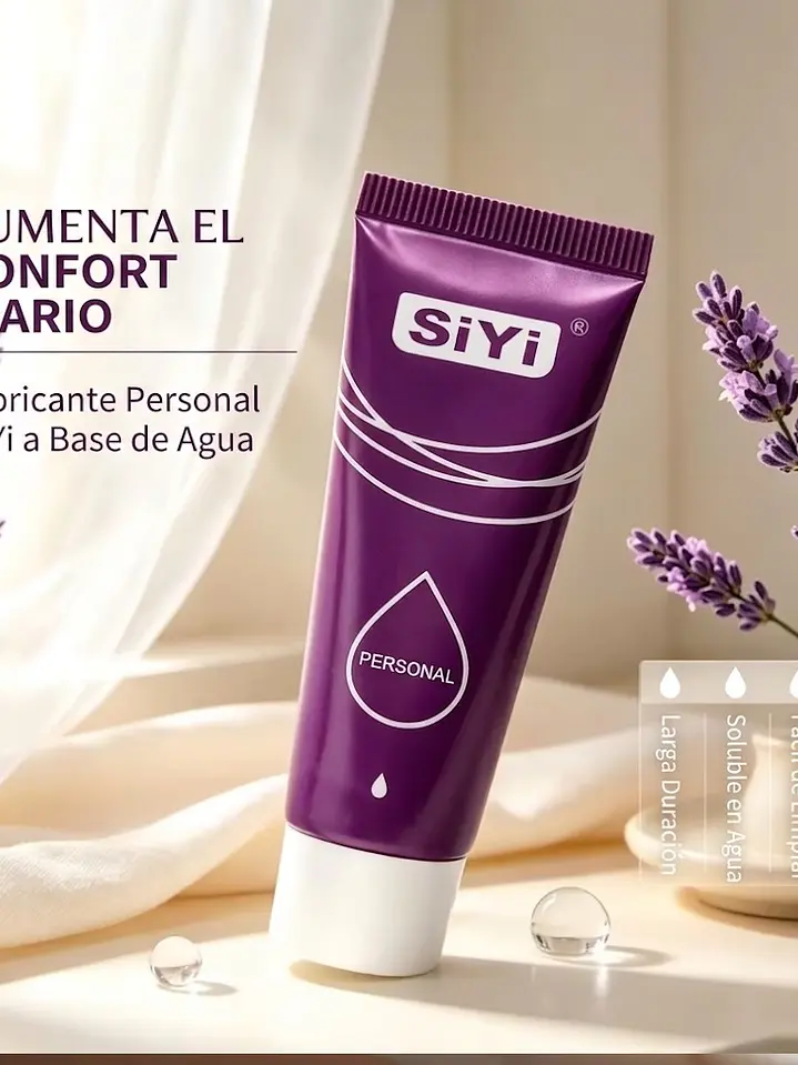 Gel lubricante intimo Más suavidad, más placer siyi 3