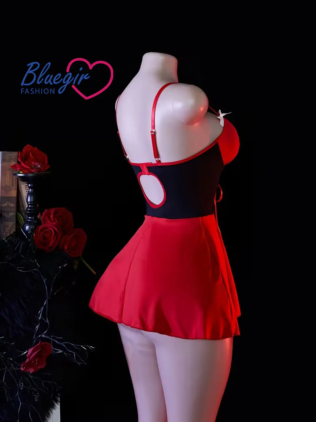 🔥 Disfraz Caperucita Roja Sexy conjunto cosplay Dulce y Atrevida Greta🍎 4