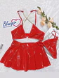❤️‍🔥 Conjunto Bailarina Sensual con Cadena en el Pecho morgana - Miniatura 3