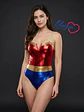 🦸‍♀️ BODY SEXY DE LA MUJER MARAVILLA  DISFRAZ WONDER WOMAN ❤️‍🔥 - Miniatura 5