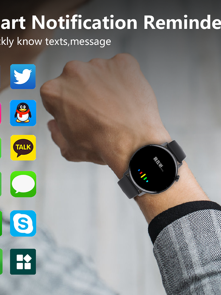 Reloj inteligente con monitor de ECG y análisis de componentes sanguíneos. 2
