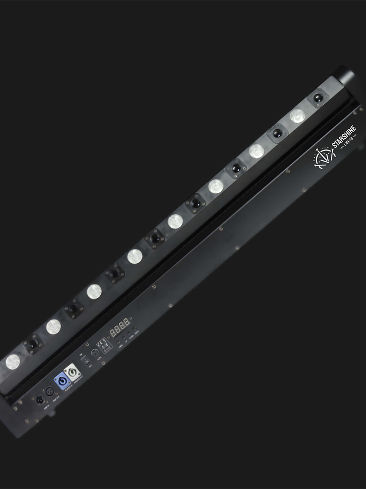 Barra láser LED RGBW de 8x8 cabezales móviles para DJ, proyector urbano y festivo 2