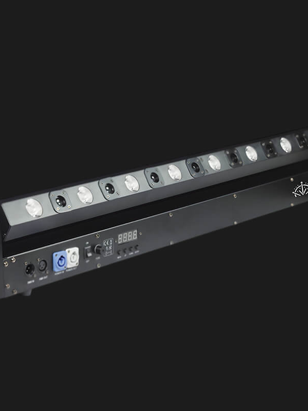 Barra láser LED RGBW de 8x8 cabezales móviles para DJ, proyector urbano y festivo 3