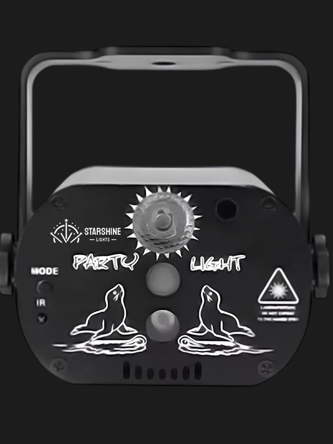 Luces láser navideñas recargables C3 con 60 patrones activados por sonido 4