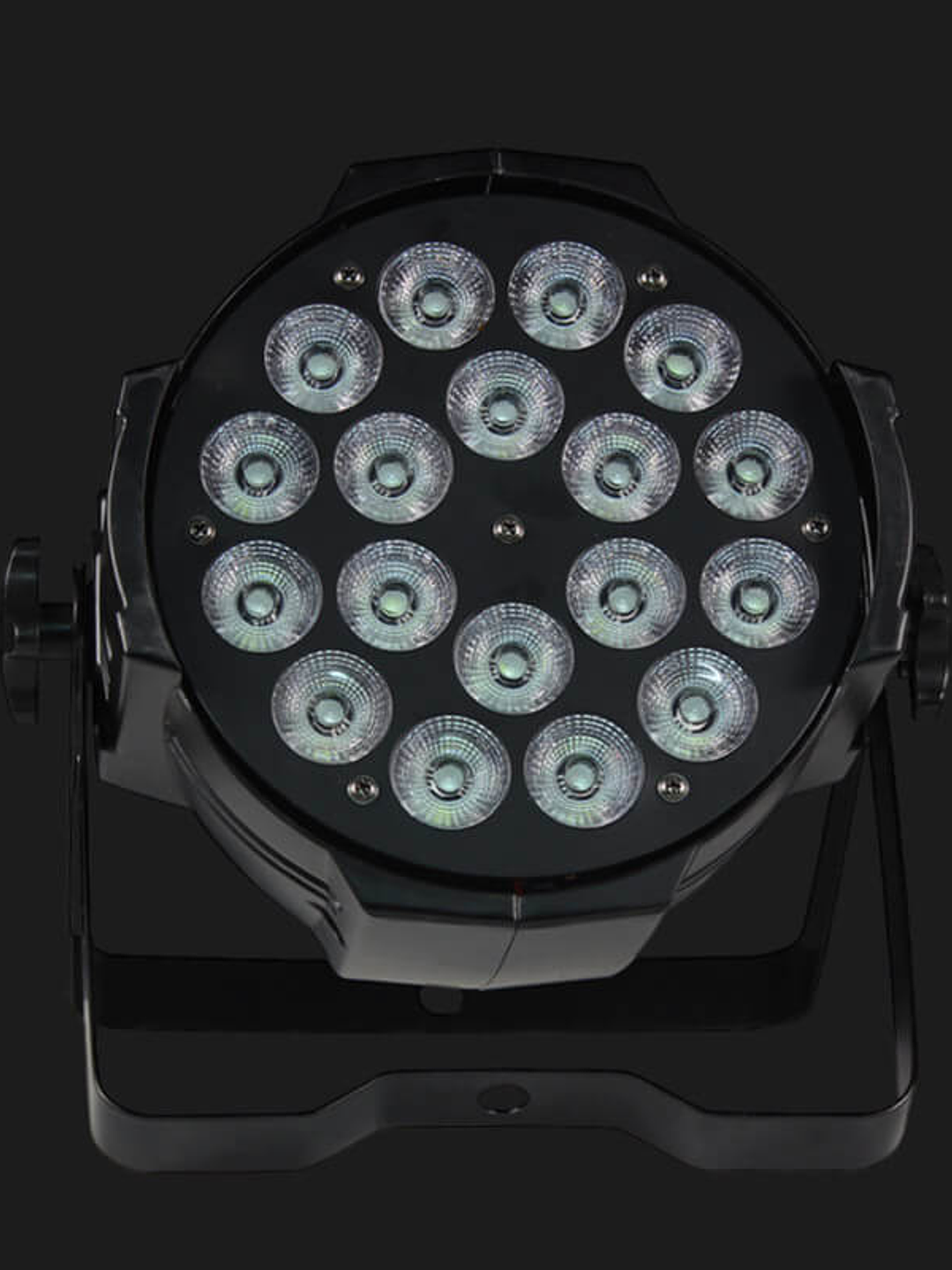 Foco LED PAR RGBW impermeable IP65 18x4 en 1 para exteriores, iluminación de escenario 1