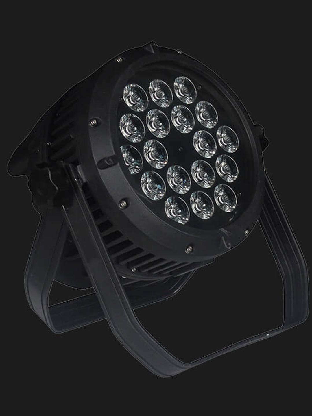 Foco LED PAR RGBW impermeable IP65 18x4 en 1 para exteriores, iluminación de escenario 3
