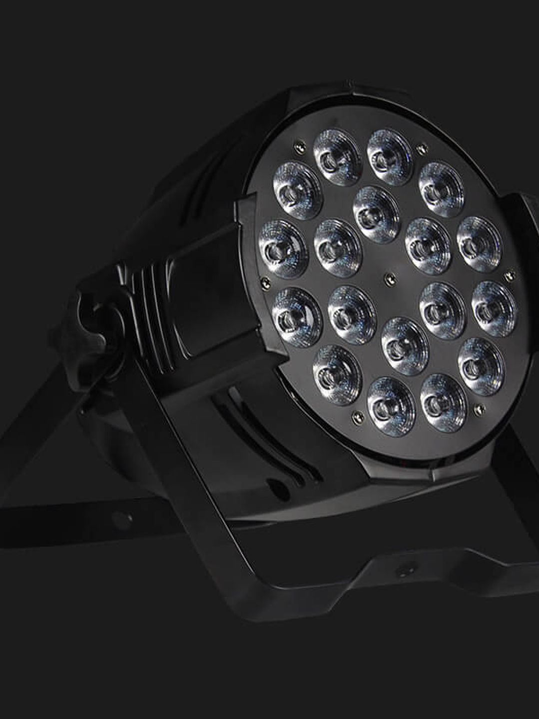Foco LED PAR RGBW impermeable IP65 18x4 en 1 para exteriores, iluminación de escenario 4