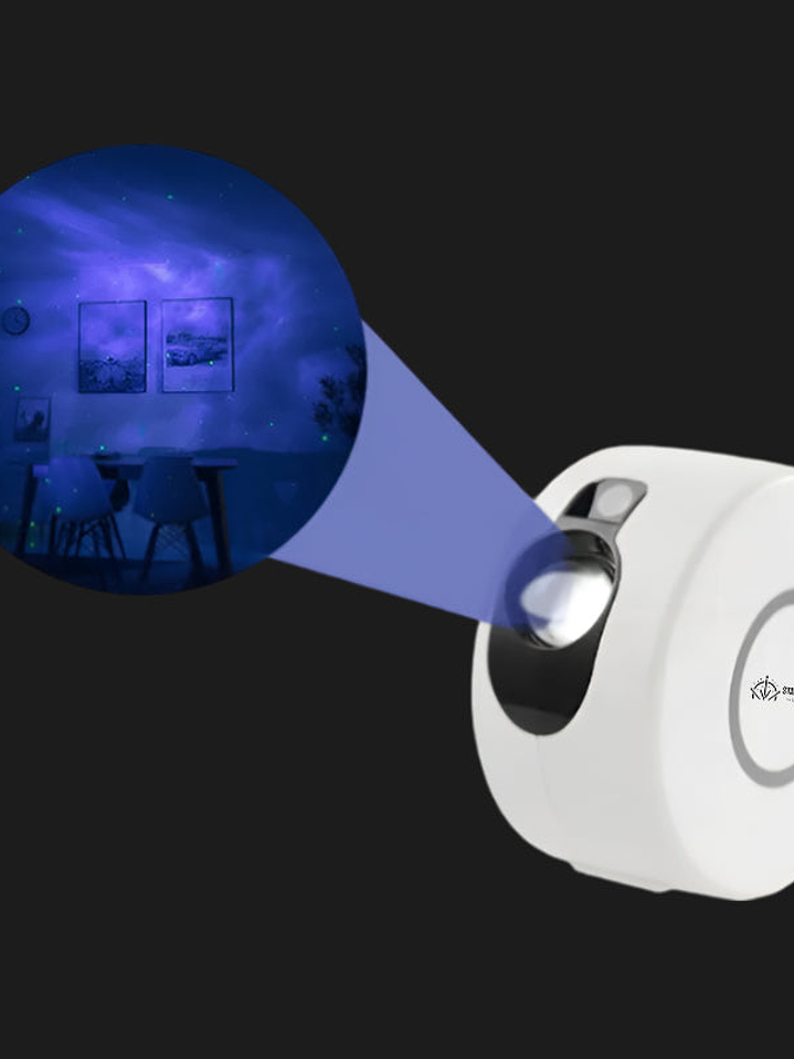 Miniproyector LED Galaxy G2 con luz nocturna de estrellas y control remoto 5
