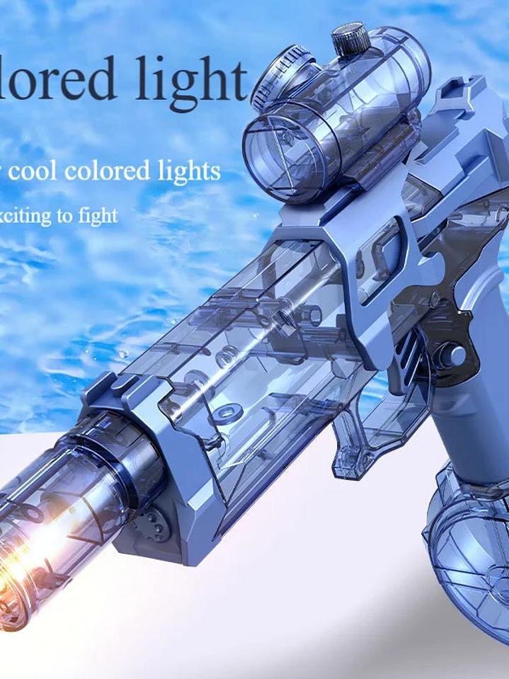 Pistola de agua eléctrica Fire Rat con luces geniales 2