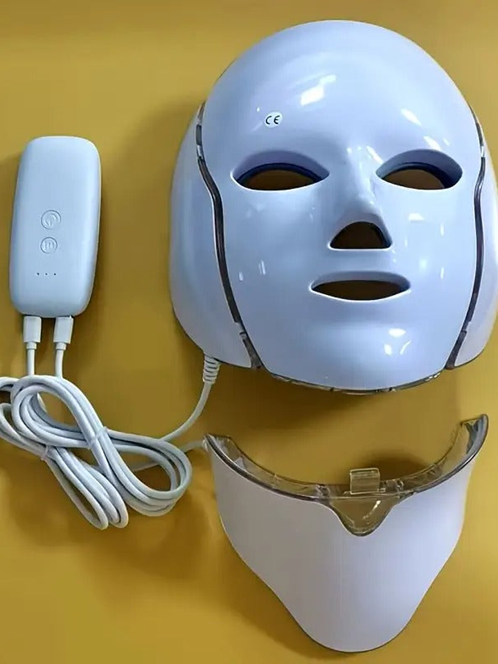 Máscara LED facial y de cuello (7 colores) 4