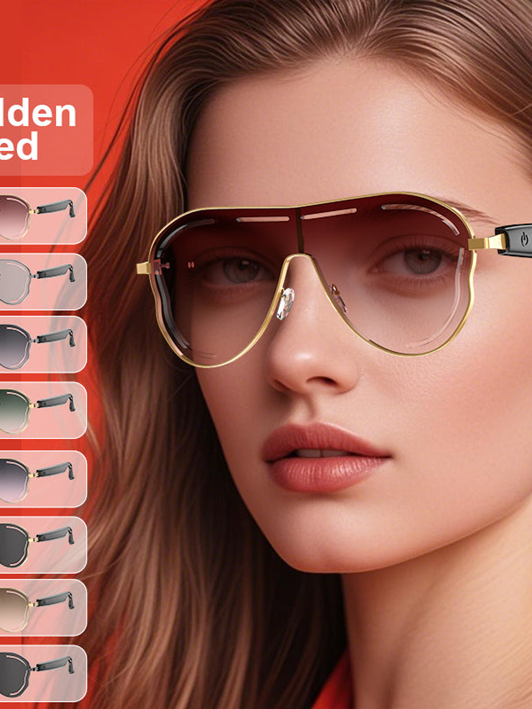 Gafas inteligentes con traducción de IA, compatibles con más de 110 idiomas, con bloqueo de luz azul, grabadora de voz con app, auriculares abiertos y audio Bluetooth. 10