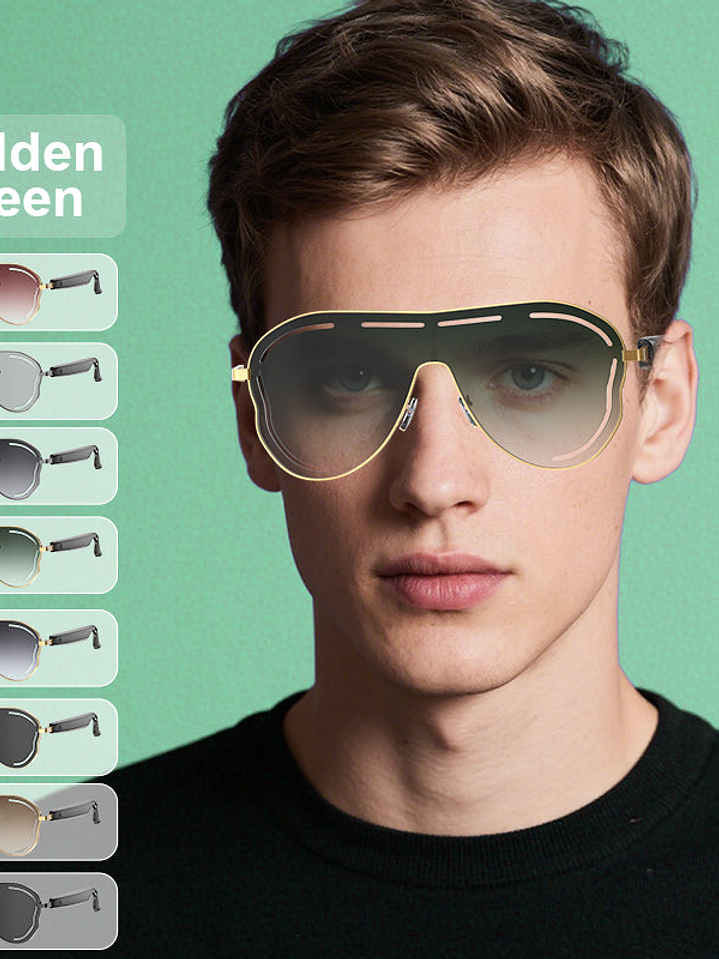 Gafas inteligentes con traducción de IA, compatibles con más de 110 idiomas, con bloqueo de luz azul, grabadora de voz con app, auriculares abiertos y audio Bluetooth. 13