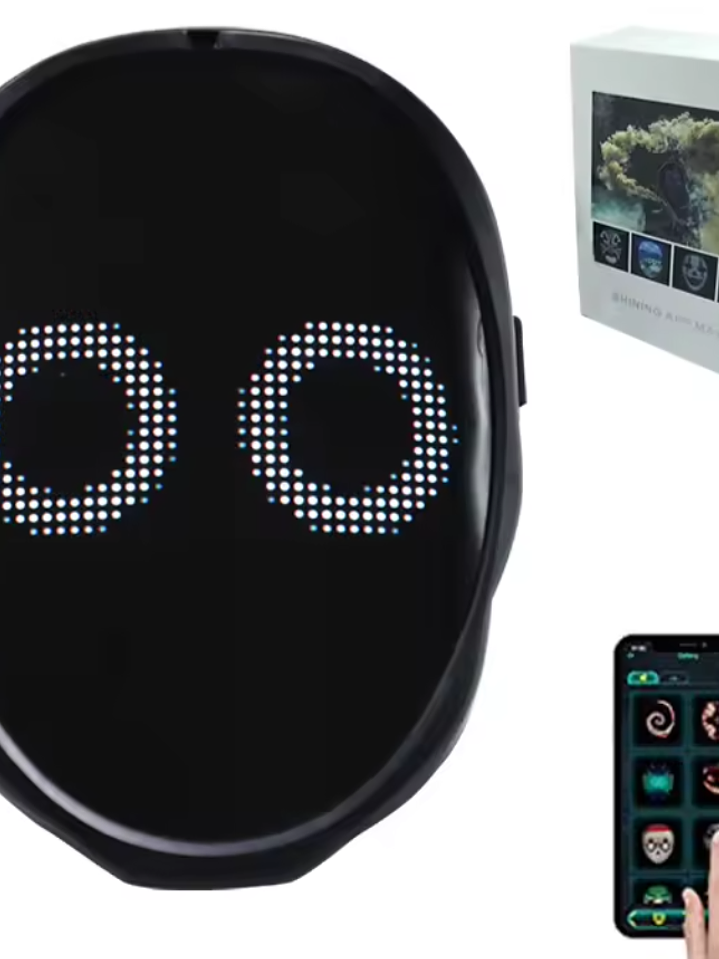 Máscara de aplicación brillante. APP en tú móvil.   1