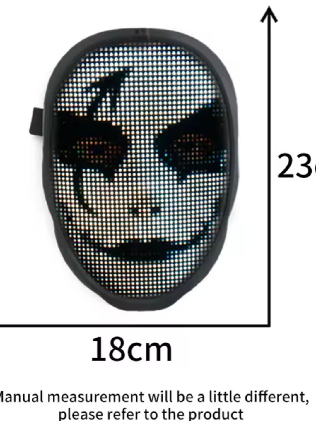 Máscara de aplicación brillante. APP en tú móvil.   2