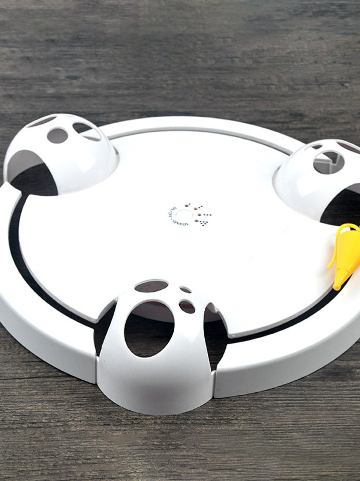 Rueda eléctrica de juguete para gatos 1