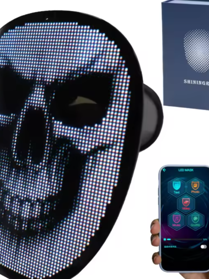 Máscara LED versión Wifi 1