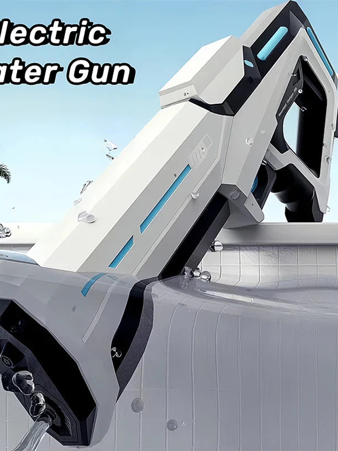 Potentes pistolas de agua eléctricas para adultos y niños 2