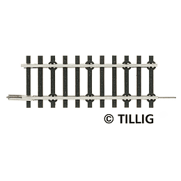 Riel  escala TT adaptor  riel standard a riel modelo, Tillig 83132