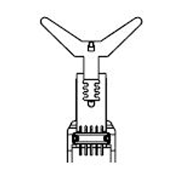 Enganche para Ice 3, escala HO Piko ET57194-31