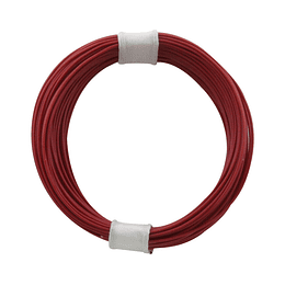 Cable delgado 0.04mm extra delgado color rojo