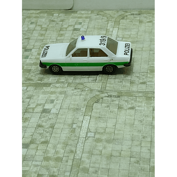 Auto de policia Alemana 1/87 usado, Herpa 1