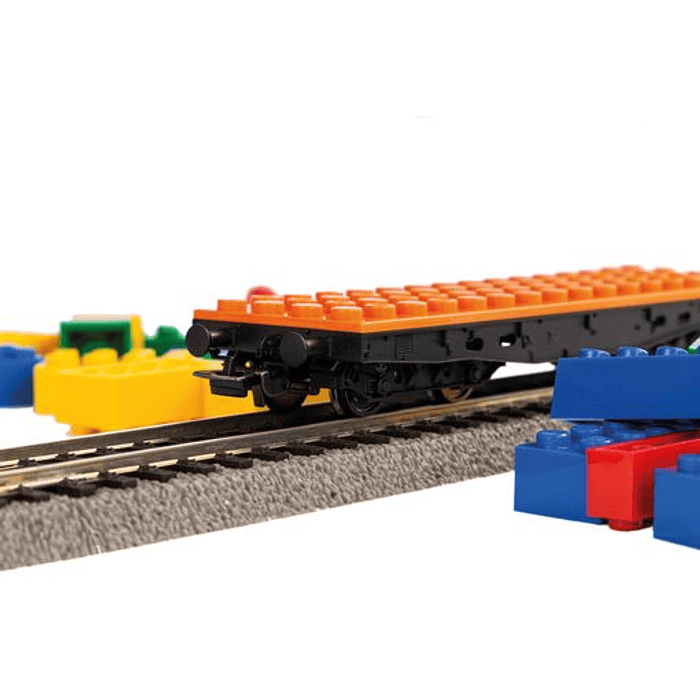 Carro de mercancia para blocks typo lego, Piko 58405 HO 2