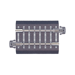 Riel recto con balasto G4, 41,5 mm. Escala TT , Tillig 83703