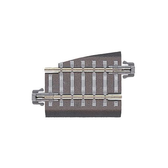 Riel con Balasto con apertura lado derecha, G5 36 mm, Escala TT, Tillig 83721