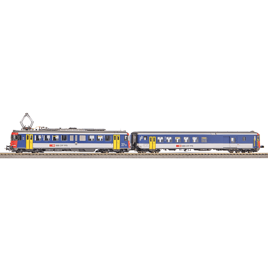 Automotor RB 4 de dos piezas escala HO, Piko 96855