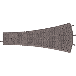 Balasto para triple desvio escala HO, Piko 55475