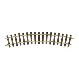 Riel curvado R 3, escala G de 920mm, Piko 35213