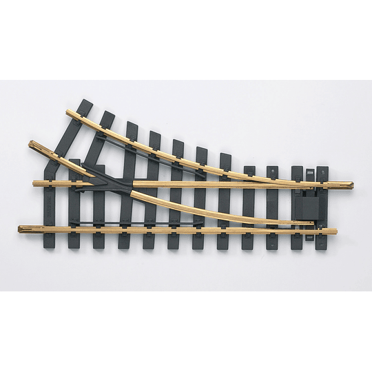 Desvio R 1, escala G de 30 grados, 320mm (32 cm), Piko 35221