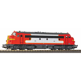 Locomotora diesel Nohab de Strabag, digital con sonido, Piko 52491
