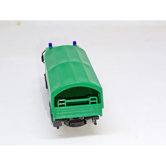 Camion policial 1/87 Modelo de vitrine, Herpa