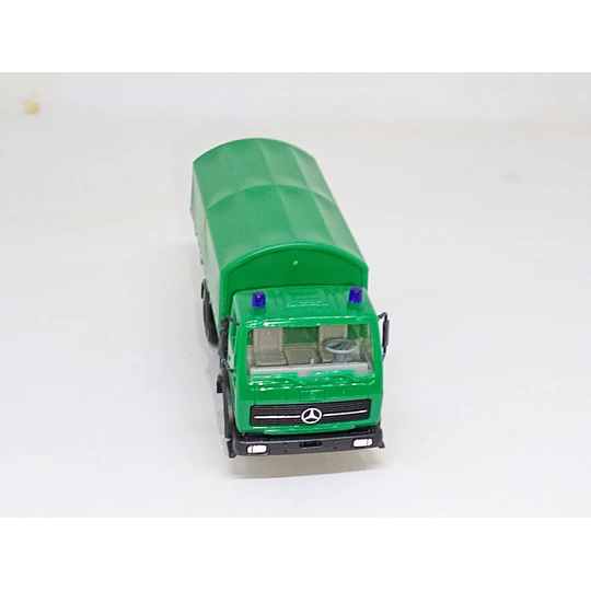 Camion policial 1/87 Modelo de vitrine, Herpa