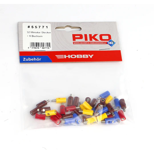 Miniatura 32 enchufes + 8 tomas, escala HO, Piko 55771